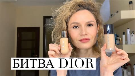 Битва тональных кремов Dior BackStage и Dior Forever. Обзор.